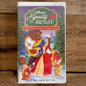 Disney’s Beauty And The Beast - The Enchanted Christmas VHS Tape